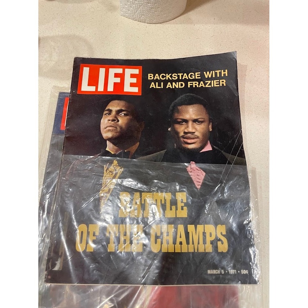 Life Magazine Magazine March 5 1971 Muhammad Ali Joe Frazier Good Vintage Boxing